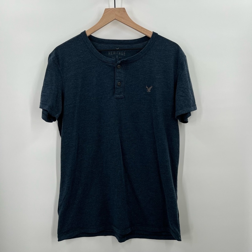 American Eagle Heritage T Shirt Classic Fit Mens Large